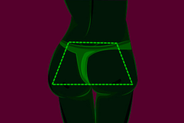 Elige ropa interior con cortes amplios o bien enamórate de las tangas y las pantaletas estilo pin-up.