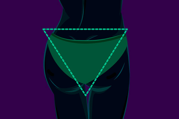 Los bikinis a la altura de la cadera y con cortes delgados a la altura de las piernas, son más que ideales para ti.